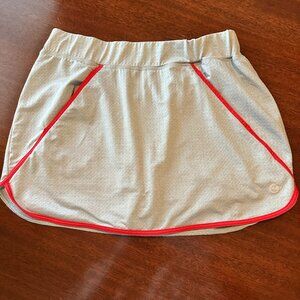 Bette & Court Blue-Grey Tennis Skort Size S - Performance & Style!